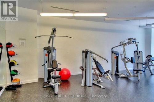 3110 - 14 York Street, Toronto, ON - Indoor Photo Showing Gym Room
