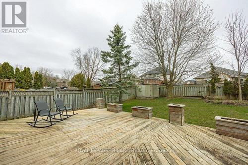 98 Meredith Dr N, Middlesex Centre, ON - Outdoor With Deck Patio Veranda With Backyard