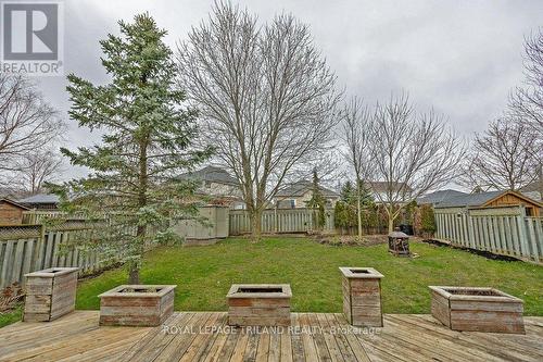 98 Meredith Dr N, Middlesex Centre, ON - Outdoor With Deck Patio Veranda With Backyard