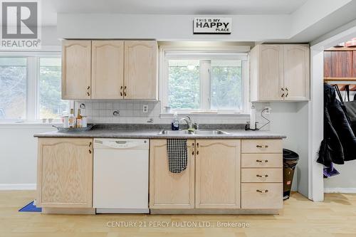 3515 Simcoe St N, Oshawa, ON - Indoor Photo Showing Kitchen With Double Sink