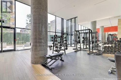 #2012 -185 Roehampton Ave, Toronto, ON - Indoor Photo Showing Gym Room