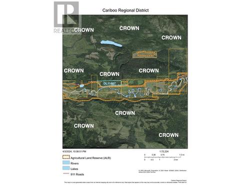 Dl11467 Black Creek Road, Horsefly, BC 