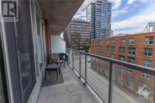 383 Cumberland Street Unit#501, Ottawa, ON - Outdoor With Balcony