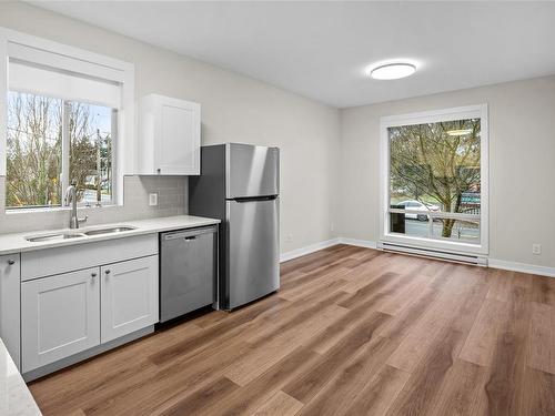 2645/2647 Peatt Rd, Langford, BC - Indoor Photo Showing Kitchen With Double Sink