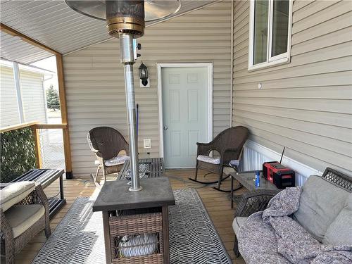 81 Mockingbird Drive, Brandon, MB - Outdoor With Deck Patio Veranda With Exterior