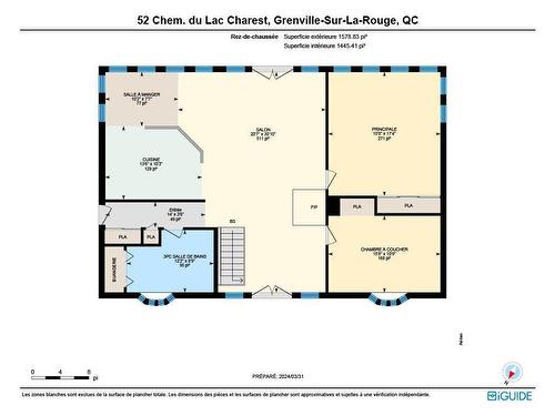 Plan (croquis) - 52 Ch. Du Lac-Charest, Grenville-Sur-La-Rouge, QC - Other