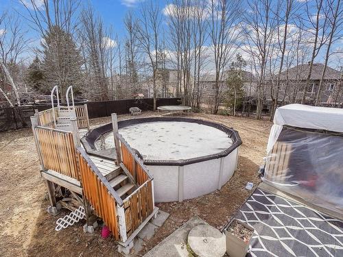 Piscine - 228 Rue Mélanie, Saint-Lin/Laurentides, QC - Outdoor With Above Ground Pool