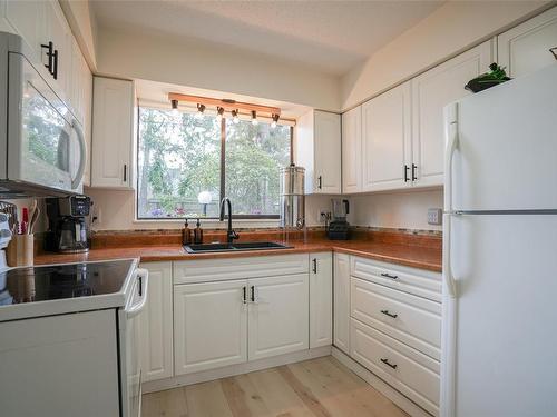 12-309 Moilliet St South, Parksville, BC - Indoor Photo Showing Kitchen With Double Sink