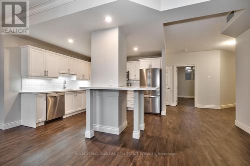 #305 -1477 Lakeshore Rd, Burlington, ON - Indoor Photo Showing Kitchen With Stainless Steel Kitchen With Upgraded Kitchen