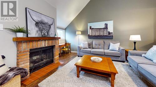 214 Escarpment Crescent, Collingwood, ON - Indoor Photo Showing Living Room With Fireplace