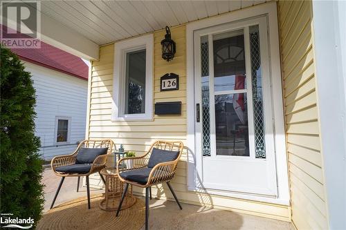 126 Gibson Street, Parry Sound, ON - Outdoor With Deck Patio Veranda With Exterior