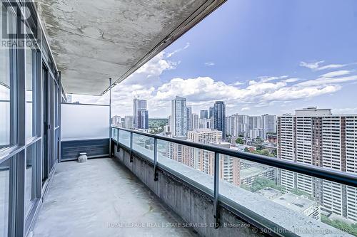 #2806 -281 Mutual St, Toronto, ON - Outdoor With Balcony With View With Exterior