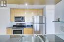 #2806 -281 Mutual St, Toronto, ON  - Indoor Photo Showing Kitchen With Stainless Steel Kitchen With Double Sink 