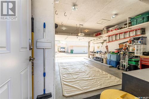 205 Ross Street W, Moose Jaw, SK - Indoor Photo Showing Garage