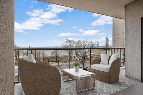 VIRTUALLY STAGED - 1477 Lakeshore Road|Unit #305, Burlington, ON - Outdoor With Exterior