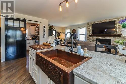 497 Hampton Road, Quispamsis, NB - Indoor Photo Showing Kitchen With Double Sink