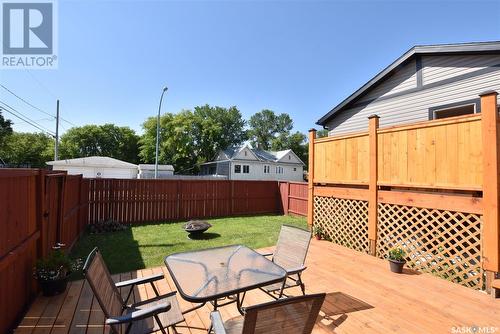 2077 Broder Street, Regina, SK - Outdoor With Deck Patio Veranda With Exterior