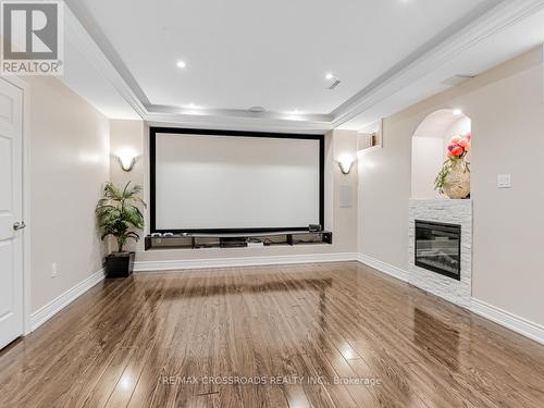 5 Forestbrook Drive, Markham, ON - Indoor Photo Showing Other Room With Fireplace