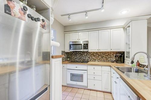 1564 Kerns Road|Unit #1, Burlington, ON - Indoor Photo Showing Kitchen With Double Sink