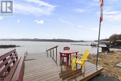 143 Finns Bay Rd, Laird Township, ON - Outdoor With Body Of Water With View