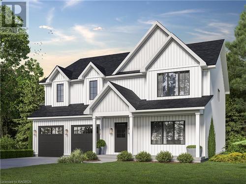 Detached Duplex - 19 Marshall Place Unit# Lot 56, Saugeen Shores, ON - Outdoor With Facade