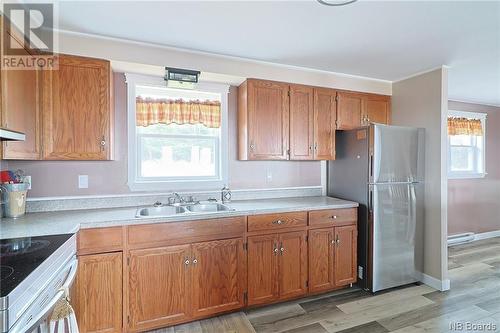 12 Norwood Road, Gagetown, NB - Indoor Photo Showing Kitchen With Double Sink