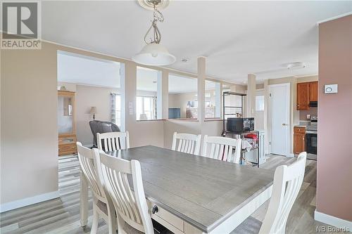 12 Norwood Road, Gagetown, NB - Indoor Photo Showing Dining Room