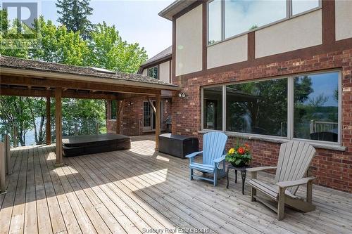 1624 Dixon Road, Sudbury, ON - Outdoor With Deck Patio Veranda With Exterior