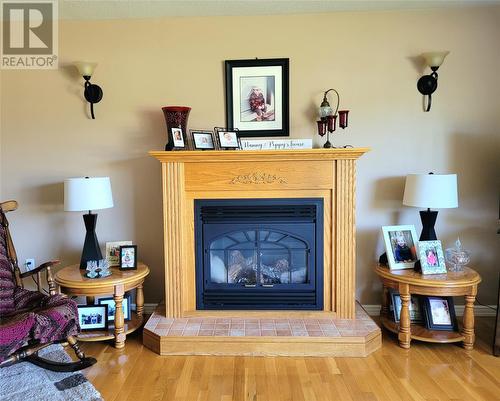 2 Lakeview Drive, Kippens, NL - Indoor Photo Showing Living Room With Fireplace