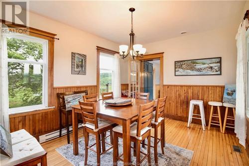 1619 Route 895, Elgin, NB - Indoor Photo Showing Dining Room