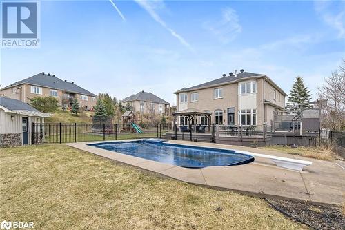 39 Leader Court, Hillsburgh, ON - Outdoor With In Ground Pool With Backyard