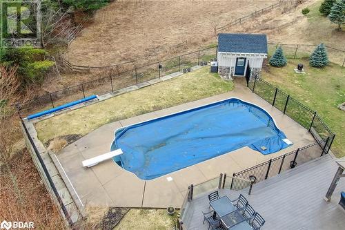 39 Leader Court, Hillsburgh, ON - Outdoor With In Ground Pool