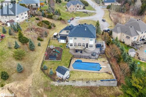 39 Leader Court, Hillsburgh, ON - Outdoor With In Ground Pool With View