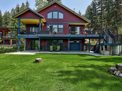 3461 Red Lake Drive, Kamloops, BC - Outdoor With Deck Patio Veranda With Facade