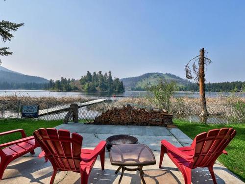 3461 Red Lake Drive, Kamloops, BC - Outdoor With Body Of Water With Deck Patio Veranda With View