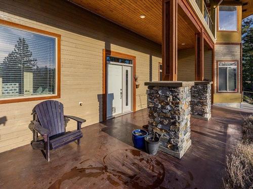 9143 Tronson Road, Vernon, BC - Outdoor With Deck Patio Veranda With Exterior