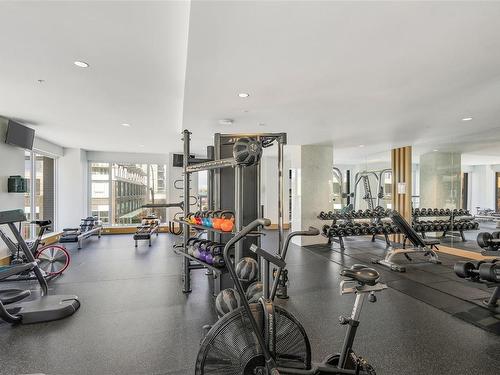 409-777 Herald St, Victoria, BC - Indoor Photo Showing Gym Room