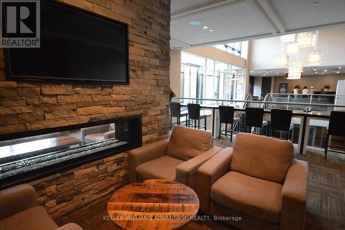 #1113 -1235 Richmond St, London, ON - Indoor Photo Showing Living Room With Fireplace