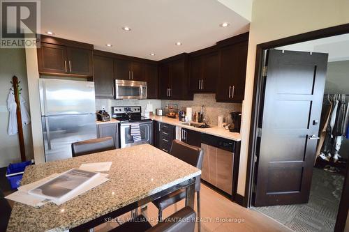 #1113 -1235 Richmond St, London, ON - Indoor Photo Showing Kitchen With Stainless Steel Kitchen With Upgraded Kitchen