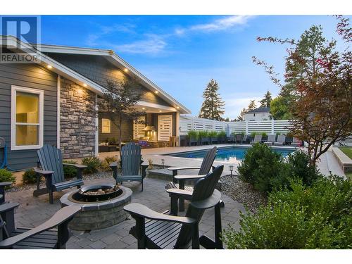 12879 Pixton Road, Lake Country, BC - Outdoor With In Ground Pool With Deck Patio Veranda