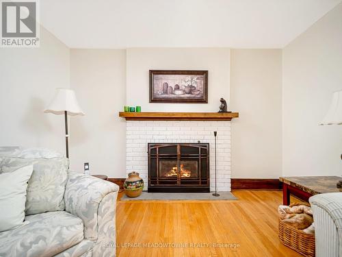 133 Main St S, Halton Hills, ON - Indoor Photo Showing Living Room With Fireplace