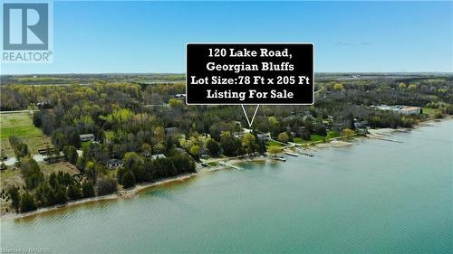 120 Lake Road, Georgian Bluffs, ON - Outdoor With Body Of Water With View