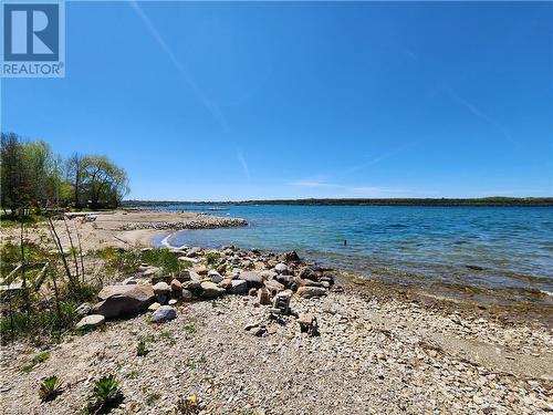 Public Water Access At The End Of Lake Road - 120 Lake Road, Georgian Bluffs, ON - Outdoor With Body Of Water With View