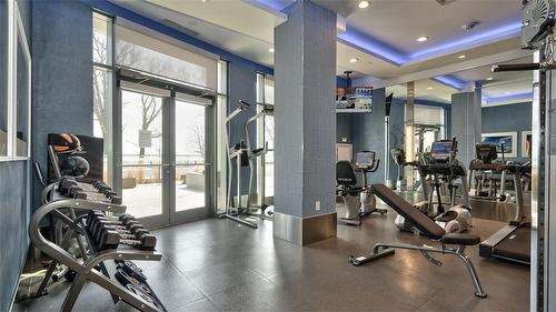 3500 Lakeshore Road W|Unit #711, Oakville, ON - Indoor Photo Showing Gym Room