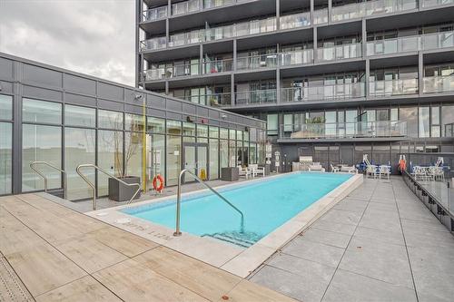 3210 Dakota Common|Unit #A501, Burlington, ON - Outdoor With In Ground Pool With Balcony