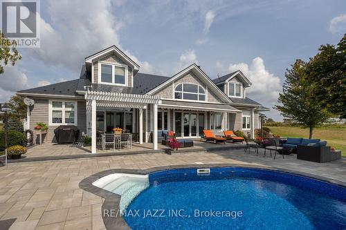 2093 Concession Rd 9, Clarington, ON - Outdoor With In Ground Pool With Deck Patio Veranda
