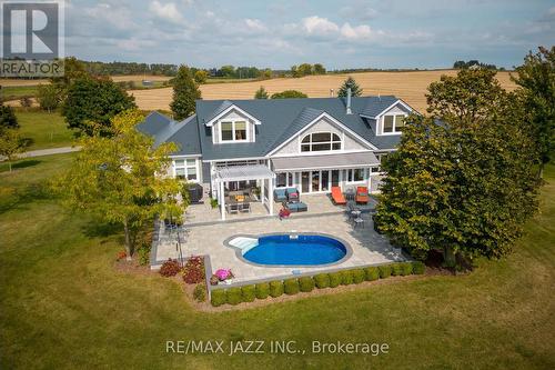 2093 Concession Rd 9, Clarington, ON - Outdoor With In Ground Pool With Deck Patio Veranda