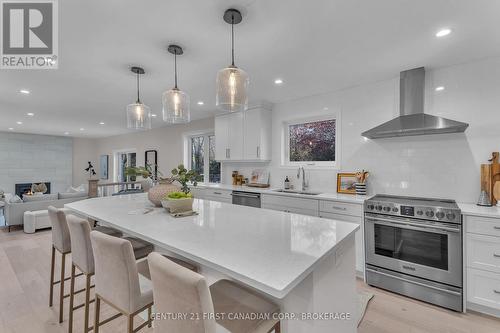 14 Scottsdale Street, London, ON - Indoor Photo Showing Kitchen With Upgraded Kitchen