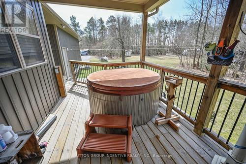 11732 County Road 27 Rd, Springwater, ON - Outdoor With Deck Patio Veranda With Exterior