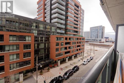 508E - 36 Lisgar Street, Toronto, ON - Outdoor With Balcony With Facade